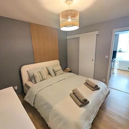 Apartment Cosy Centre-ville - Calme - 4 Pers - Equipe - Caen