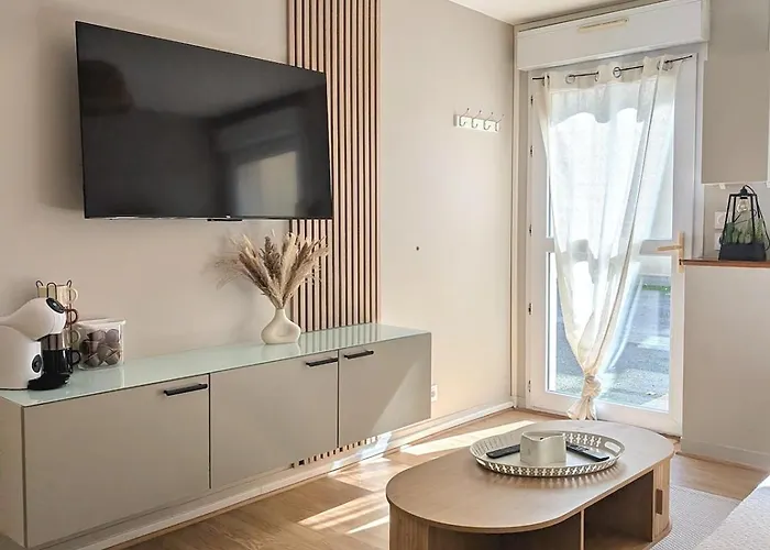 Apartment Cosy Centre-ville - Calme - 4 Pers - Equipe - Caen